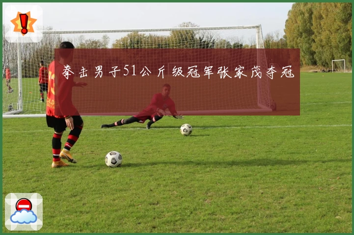 拳击男子51公斤级冠军张家茂夺冠